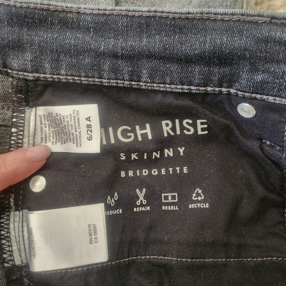 Lucky Brand Women's Bridgette Skinny Ankle Jeans, Size 6 - Picture 9 of 9